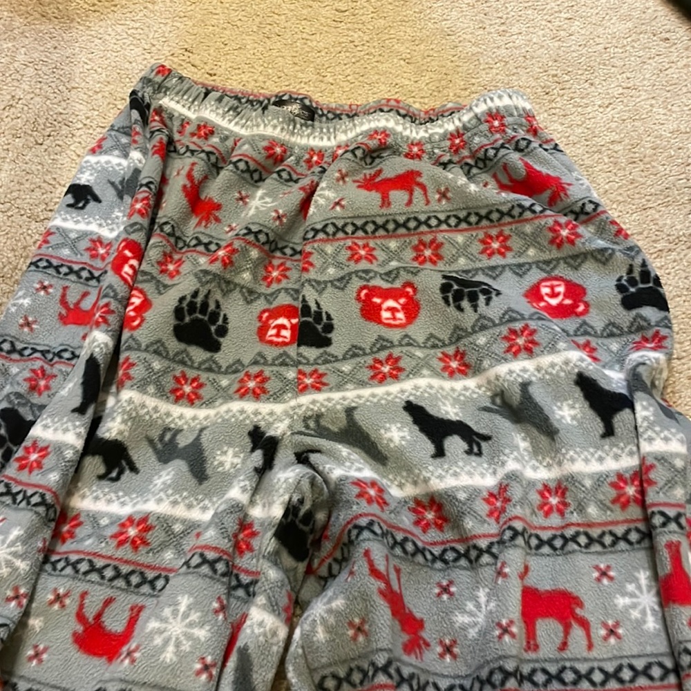 fuzzy pj pants